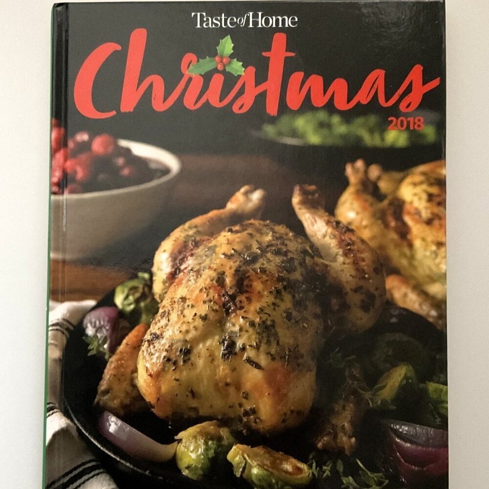 TASTE OF HOME CHRISTMAS COOKBOOK 2018 HARDCOVER